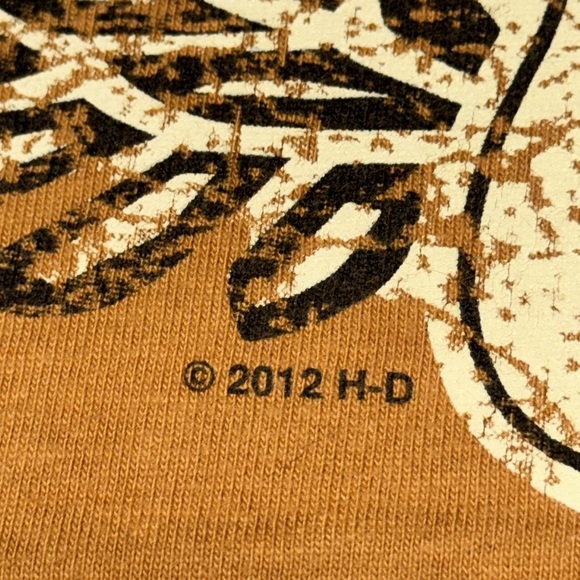 2012 Harley Davidson cycles motorcycles four rivers Paducah Ky T-shirt small - Picture 9 of 13